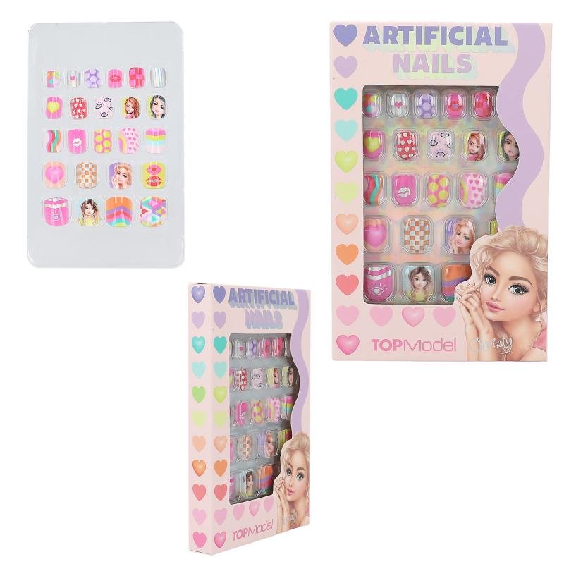 TOPModel uñas artificiales planas neón BEAUTY and ME