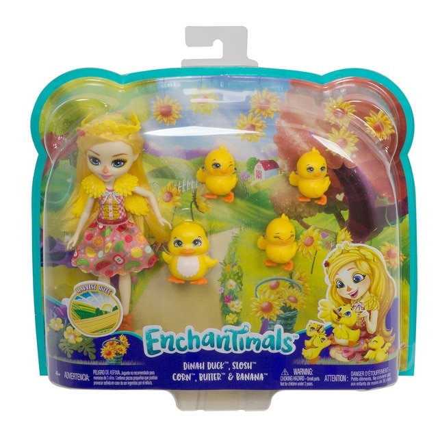 Dina Duck y Pato Slosh Enchantimals