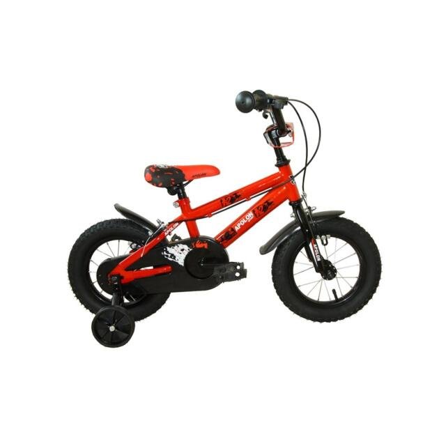 Bicicleta 12" Apolon Roja ***Sólo Disponible en Tienda***