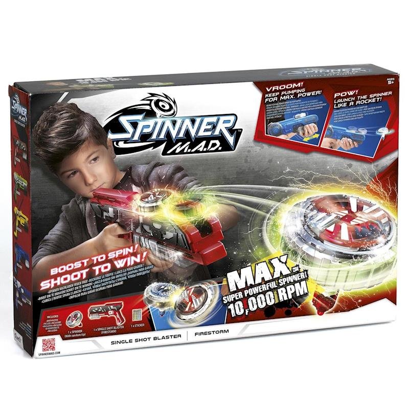 Spinner M.A.D. Pistola Lanzador de Peonza
