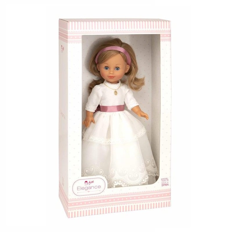 Muñeca de comunión Elegance Rubia clásica