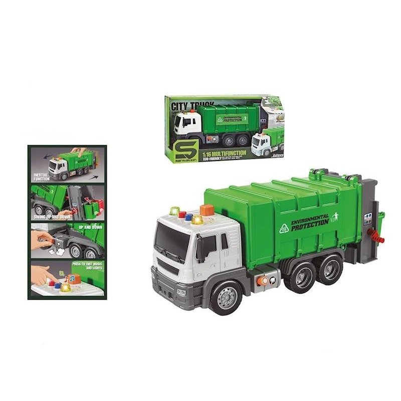 CAMIÓN BASURA ESCALA 1:16