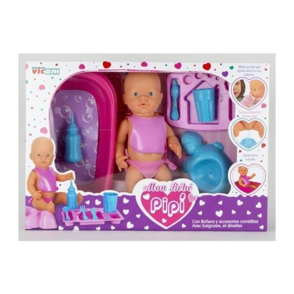 BABY PIPI BAÑERA COMIDITAS