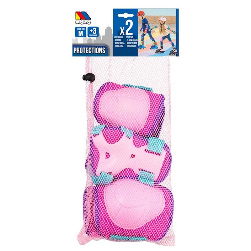 SET DE PROTECCIONES ROSA MOLTO