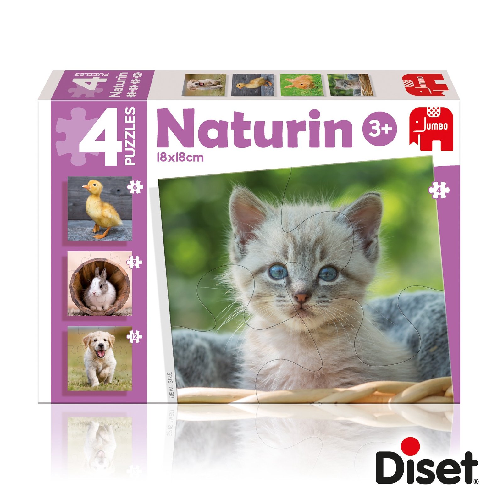 Puzzle Naturin Photo Animales