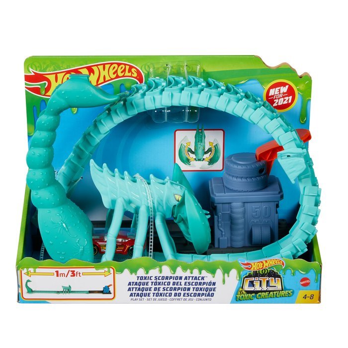 Hot Wheels - Ataque del Escorpión Tóxico
