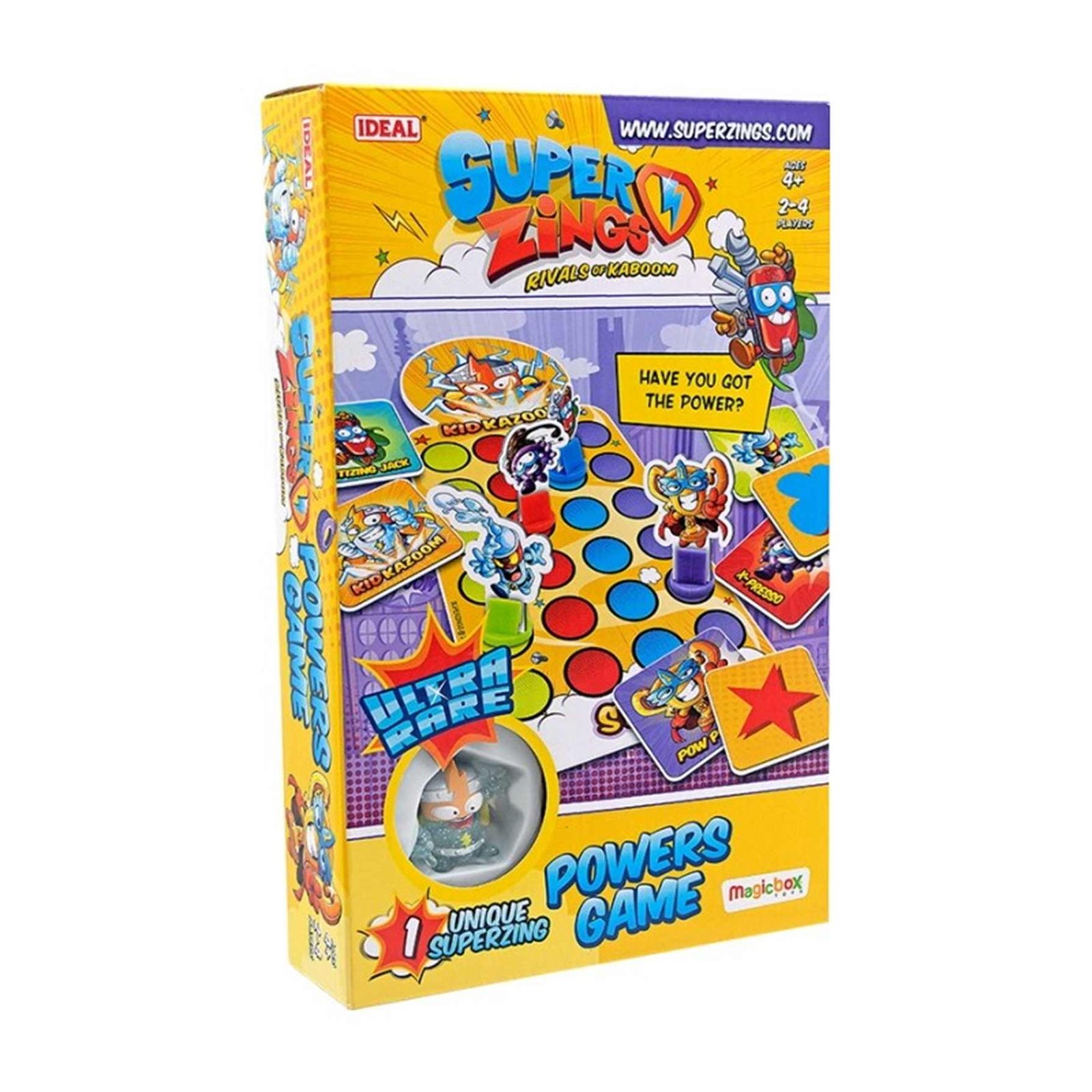 Superzings - Juego de Mesa Kid Kazoom Rare