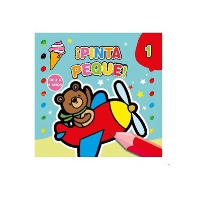 Libro Coloreable PINTA PEQUE 1