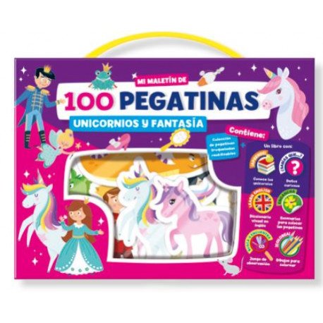 100 pegatinas - Unicornios y fantasía.