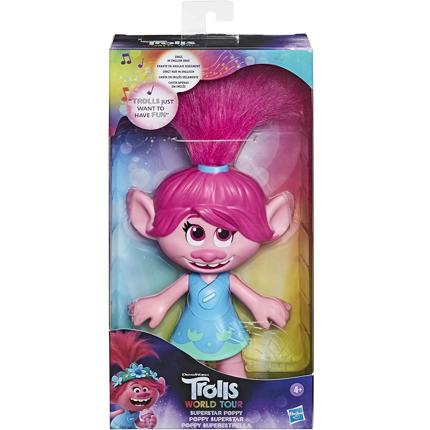 Muñeca musical Poppy Superstar