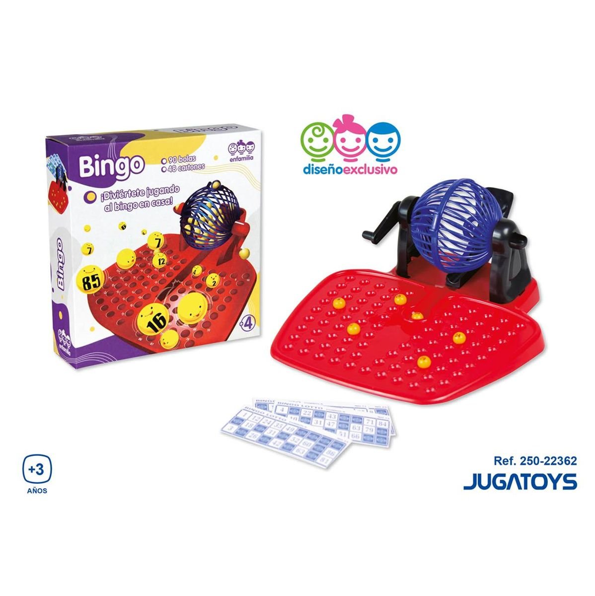 Juego Bingo 90 bolas 48 cartones