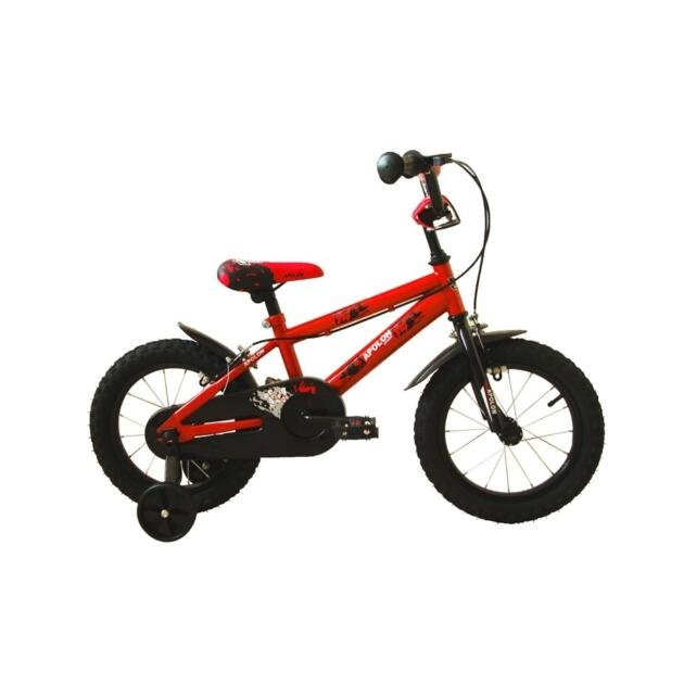 Bicicleta 14" Apolon Roja ***Sólo Disponible en Tienda***