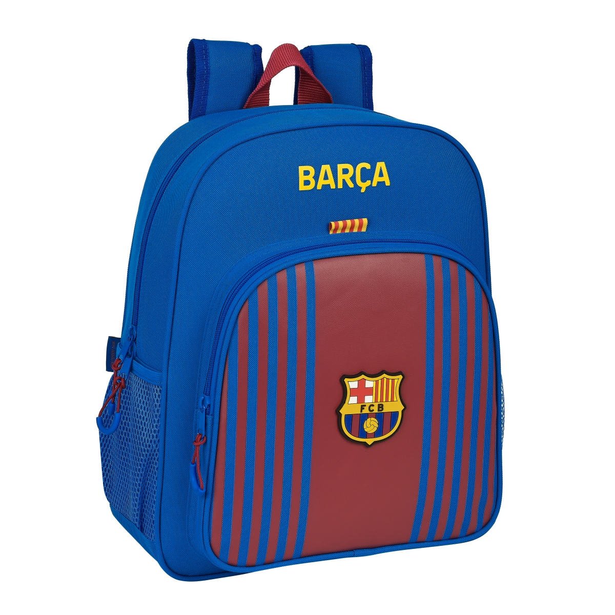 Mochila Escolar F.C. BARCELONA 1ª Equip. 2021/22, Junior 38 cm. Adaptable