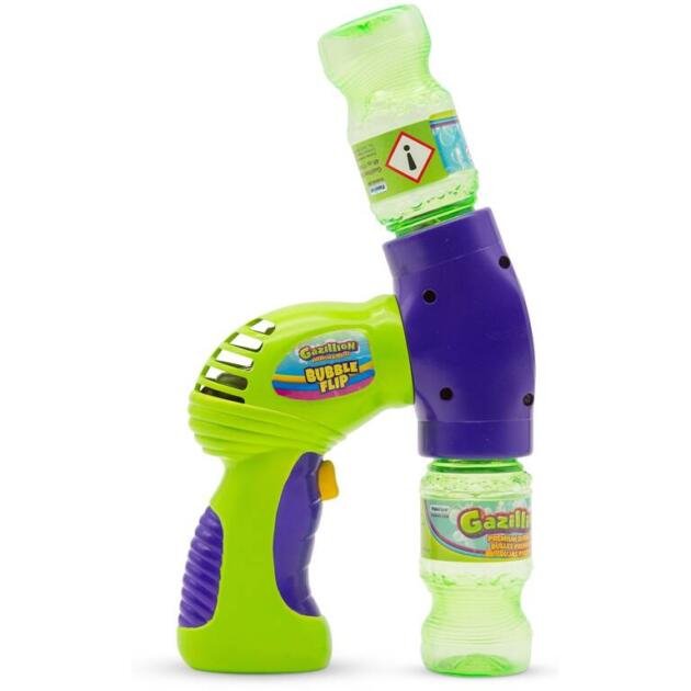 Gazillion Pistola de Pompas Flip 118 ml.