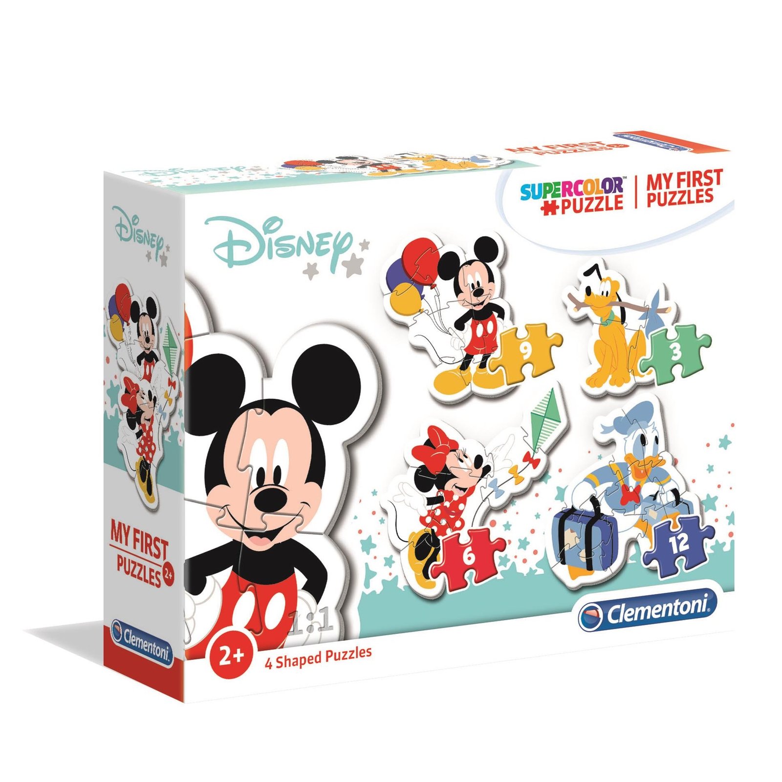 Disney Baby - 3+6+9+12 piezas - My First Puzzle