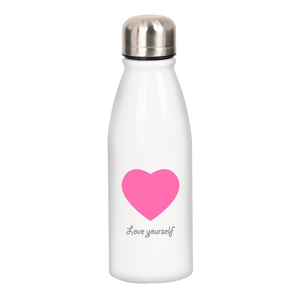BOTELLA METALICA 500ml SAFTA "CORAZÓN"