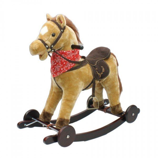 CABALLO BALANCÍN CON RUEDAS