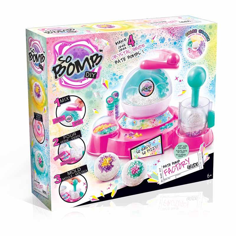Fábrica Bombas de Baño Crystal