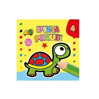 Libro Coloreable PINTA PEQUE 4