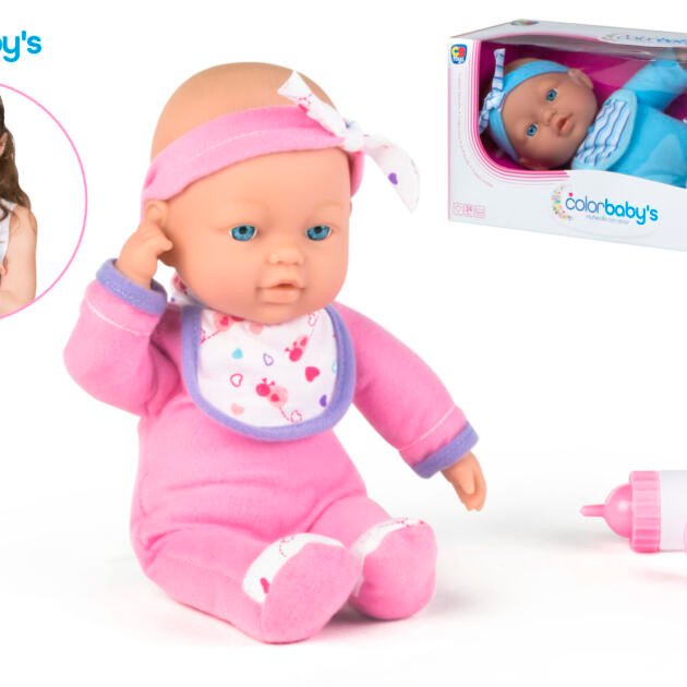 Bebé blandito ColorBaby Azul