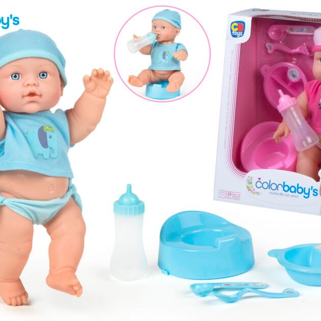 Bebé Pipí con Accesorios 31 cm