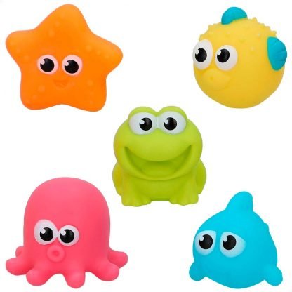 Set 5 Animales PVC Baño