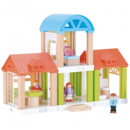 Casa de muñecas modular 42 piezas