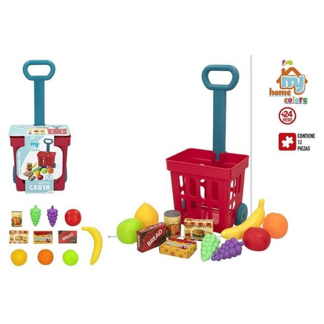 Carrito de la Compra pequeño con Accesorios