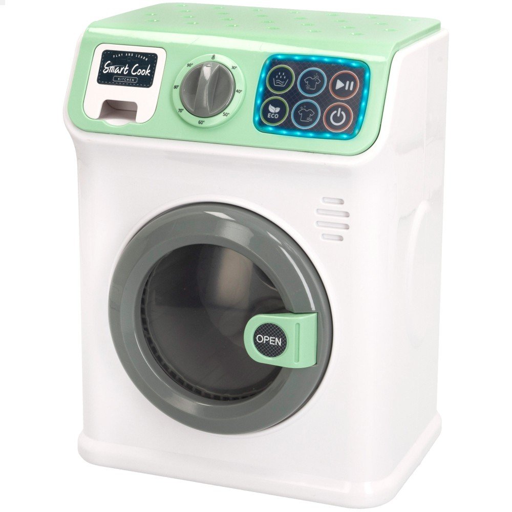 Lavadora de juguete c/luz y sonido My Smart Home