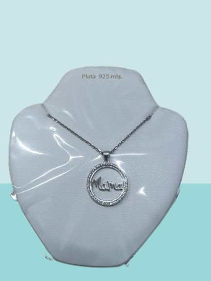 COLGANTE MAMÁ PLATA 925 MLS