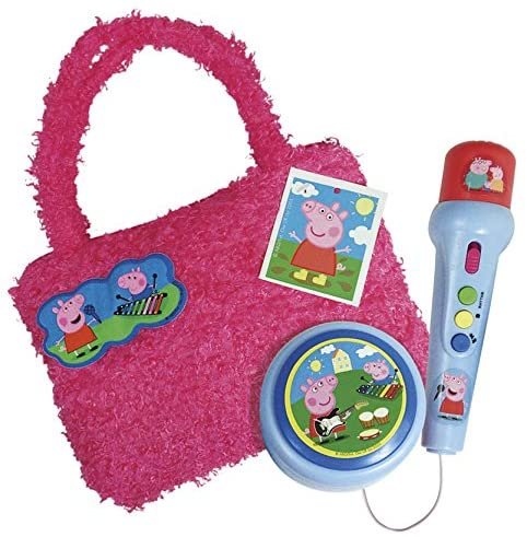 Bolso con Amplificador y micrófono de Mano PEPPA PIG