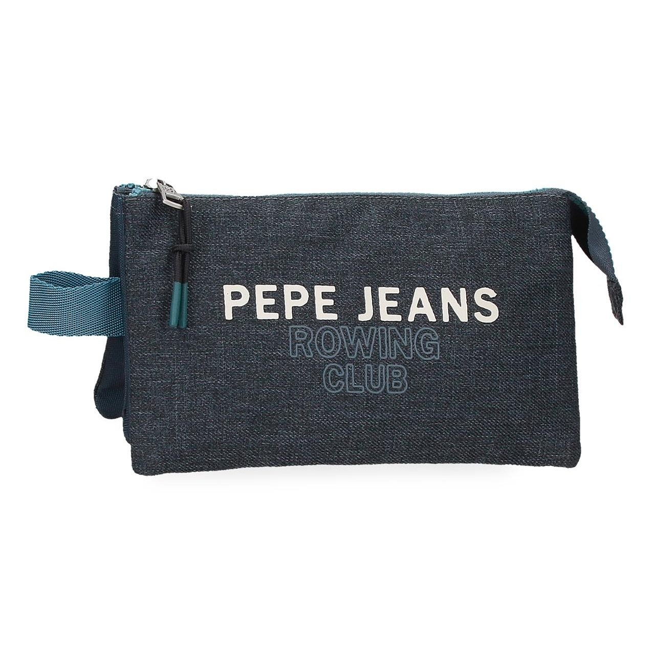 ESTUCHE TRES COMPARTIMENTOS PEPE JEANS EDMON