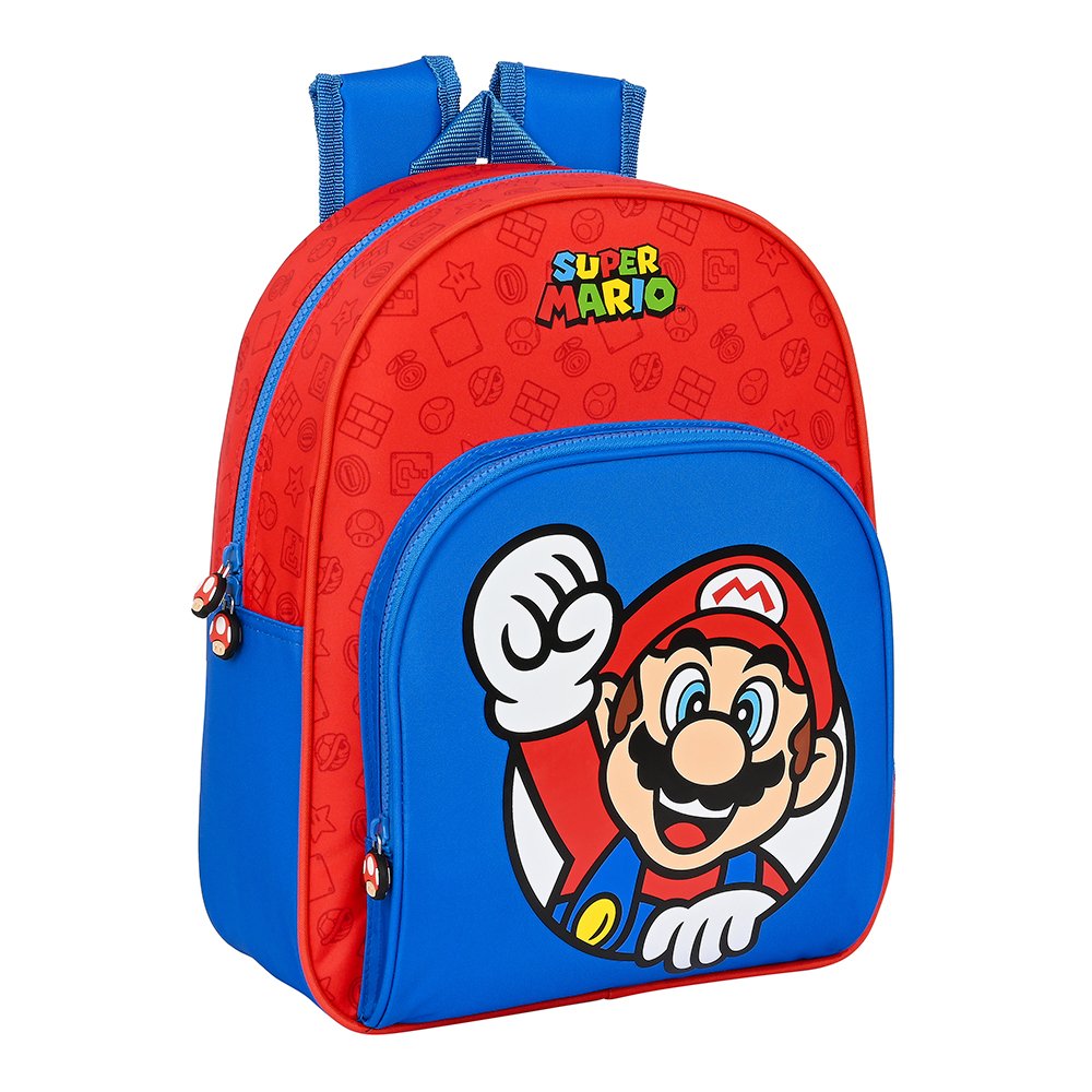 MOCHILA INFANTIL ADAPT.CARRO SUPER MARIO