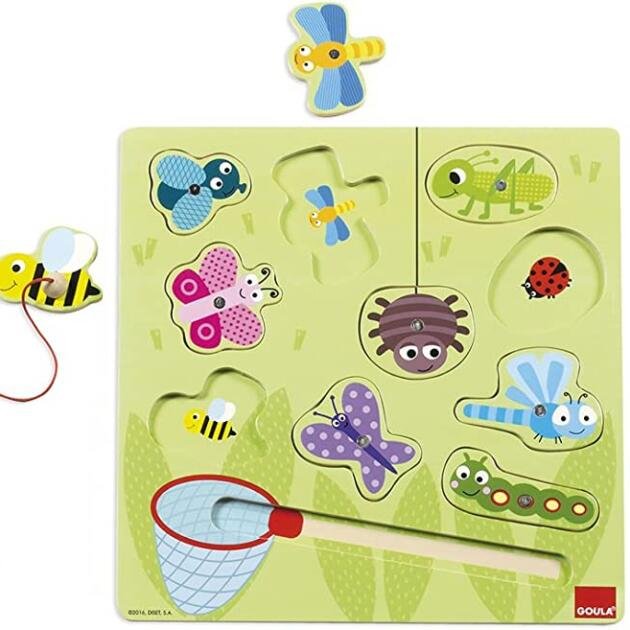 Bichos Conjunto de Puzzles Magnético