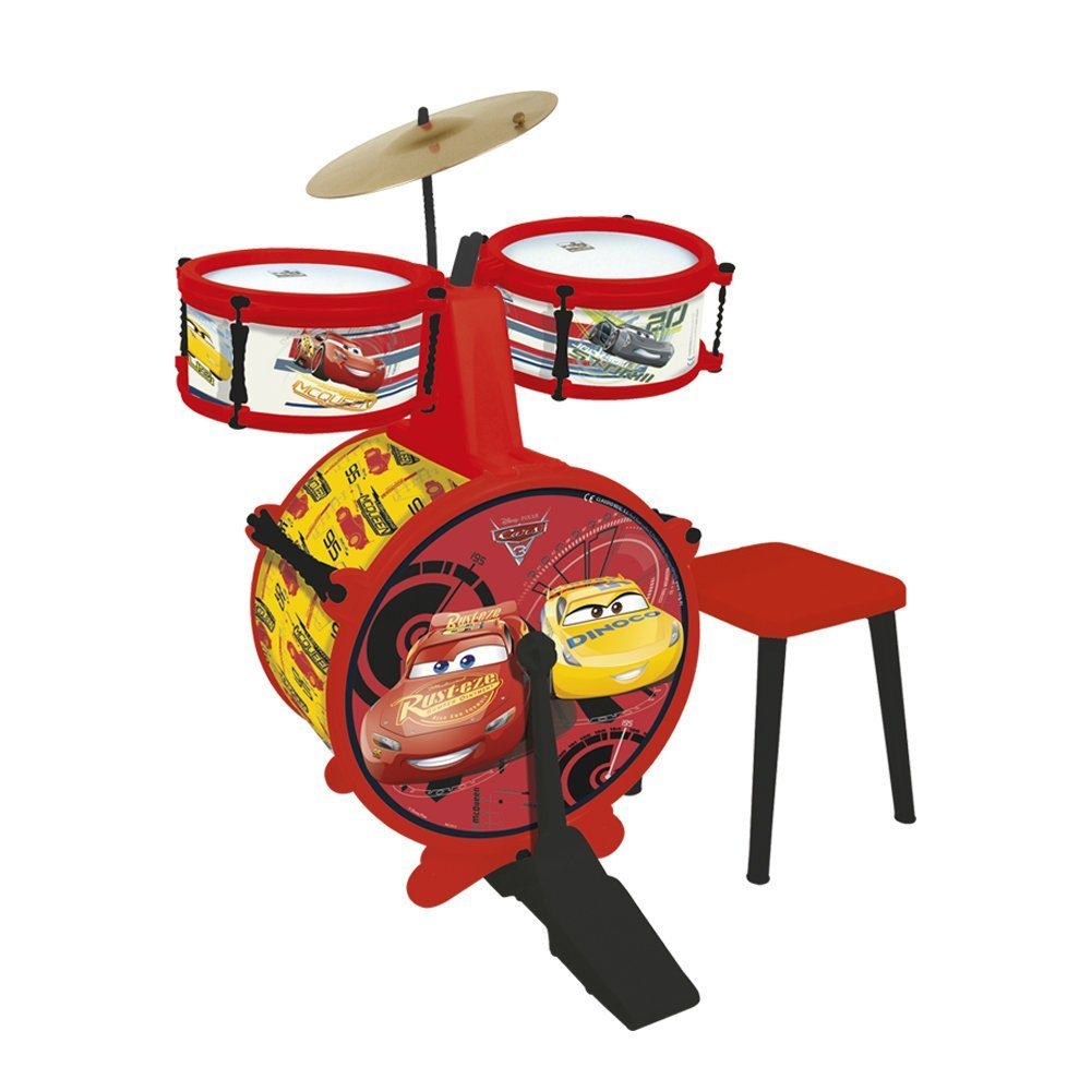 Cars - Bateria con Baqueta