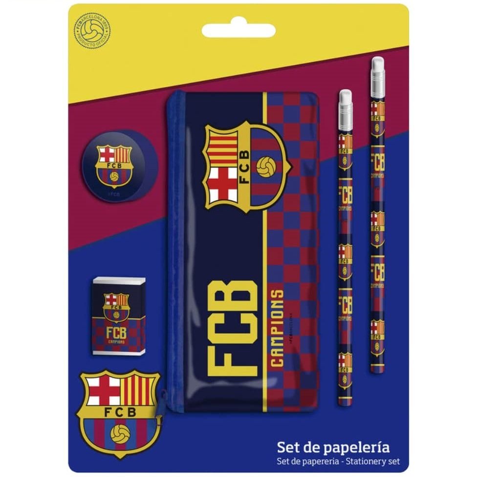 Set de Papelería FC Barcelona