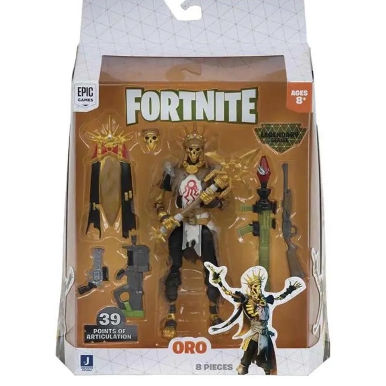 Fortnite Figura de Oro de Legendary Series con Accesorios de Jazwares