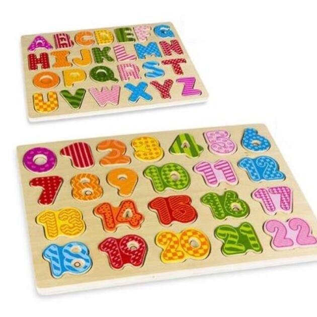 Puzzle Madera Infantil Números