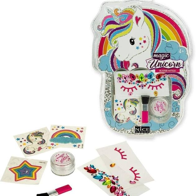 Blister Tattoo-Mini Set Magic Unicorn