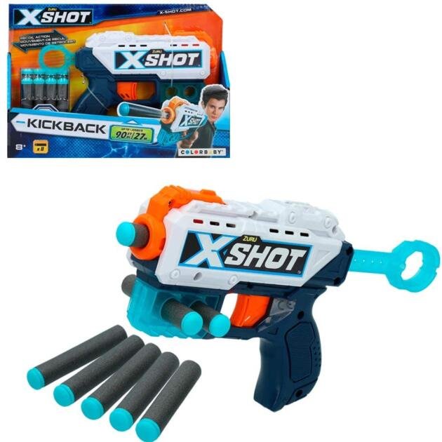 Pistola KickBack X-Shot Excel