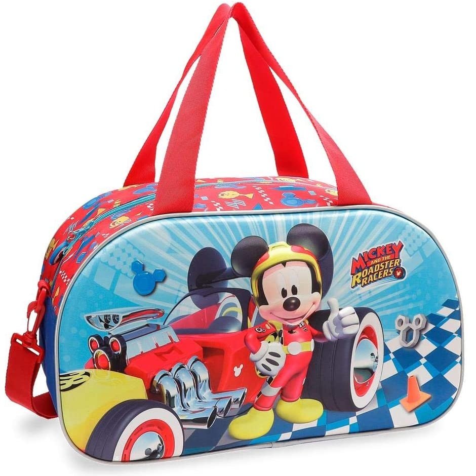 Bolsa de viaje Mickey Winner 44 cm frontal 3D