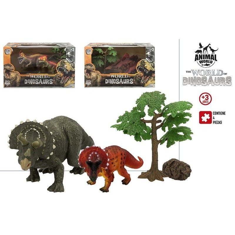 ANIMAL WORLD-SET DINOSAURIO