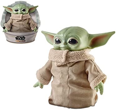 Star Wars - Peluche Baby Yoda The Mandalorian 28 cm