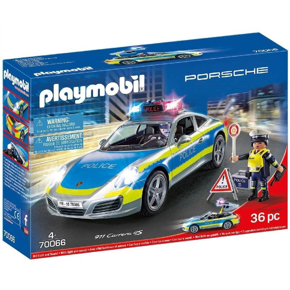 Porsche 911 Carrera 4s Policía - Playmobil
