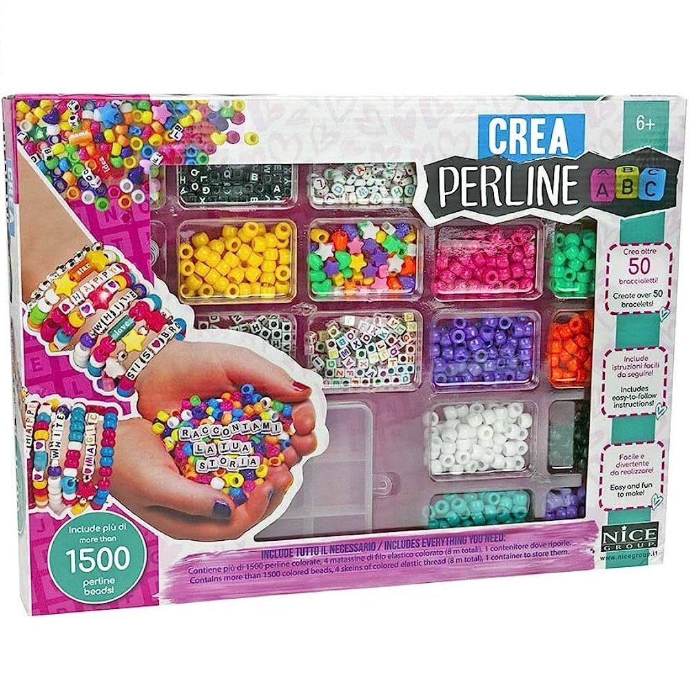 Set Perlas Crea Perline 1500 Piezas