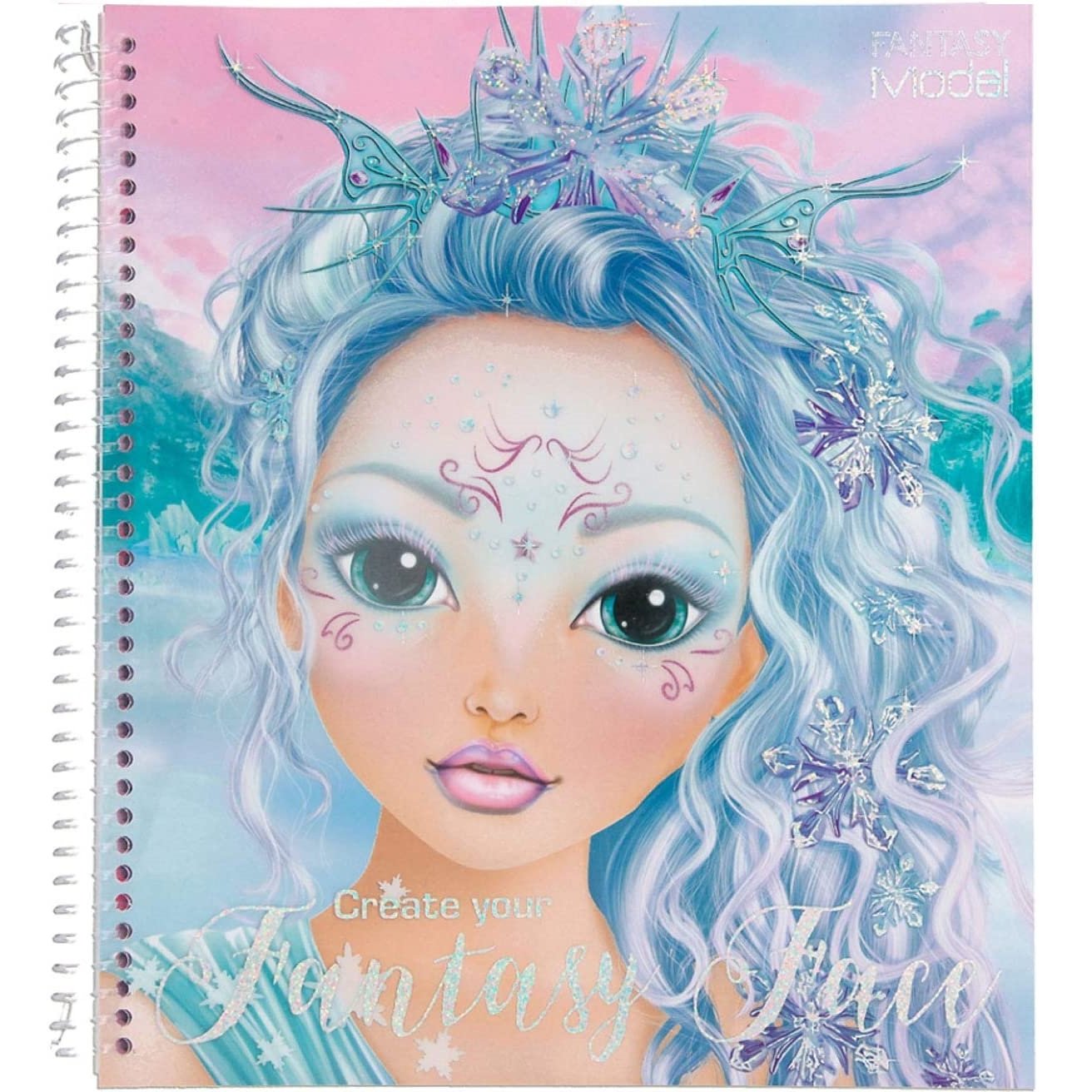 Libro para Colorear - Create Your Fantasy Face