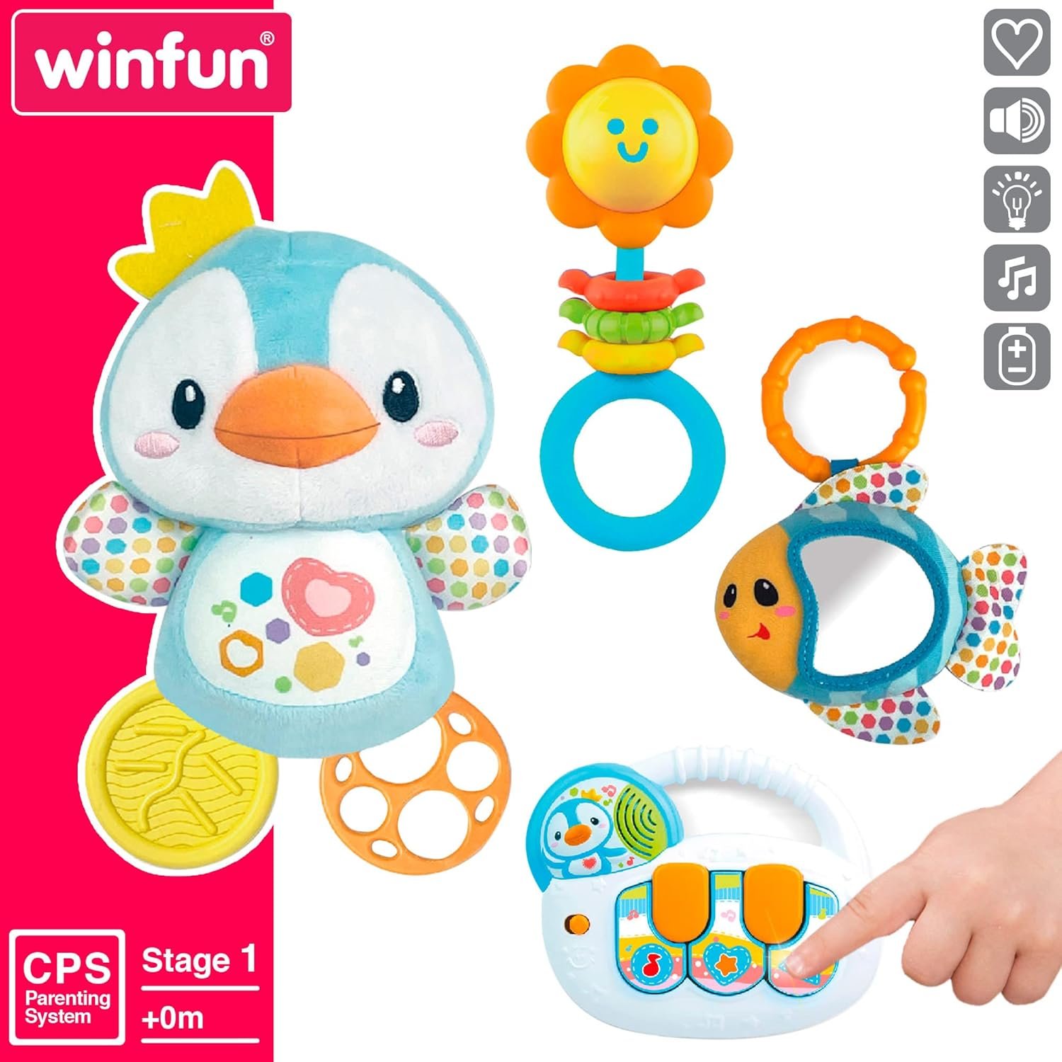 Set Juguetes para bebé recién Nacido