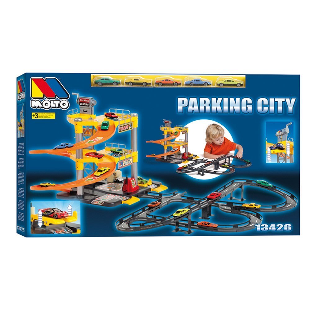 Moltó - Parking con 3 Plantas, Pistas y 5 Coches - 13426