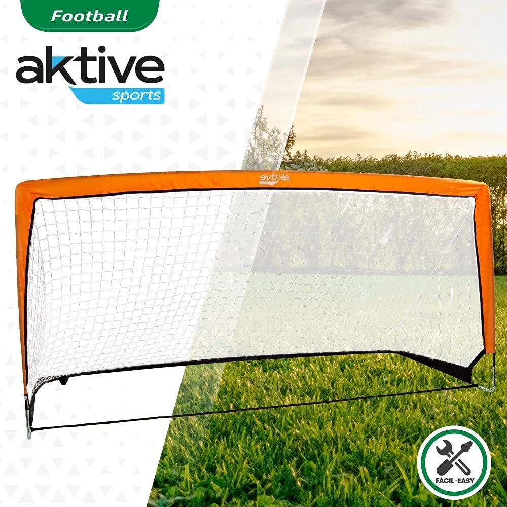 AKTIVE Portería de fútbol Plegable
