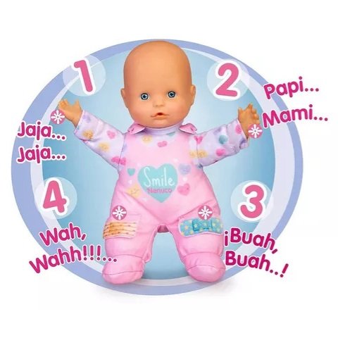 Bebé Nenuco Curitas Tiritas 4 Funciones